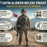 Asker Seti Satın Alırken Nelere Dikkat Edilmeli